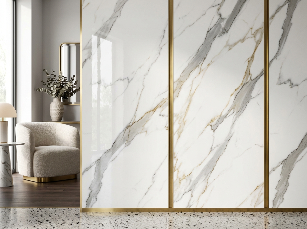 Architectural PVC Marble UV Sheets
