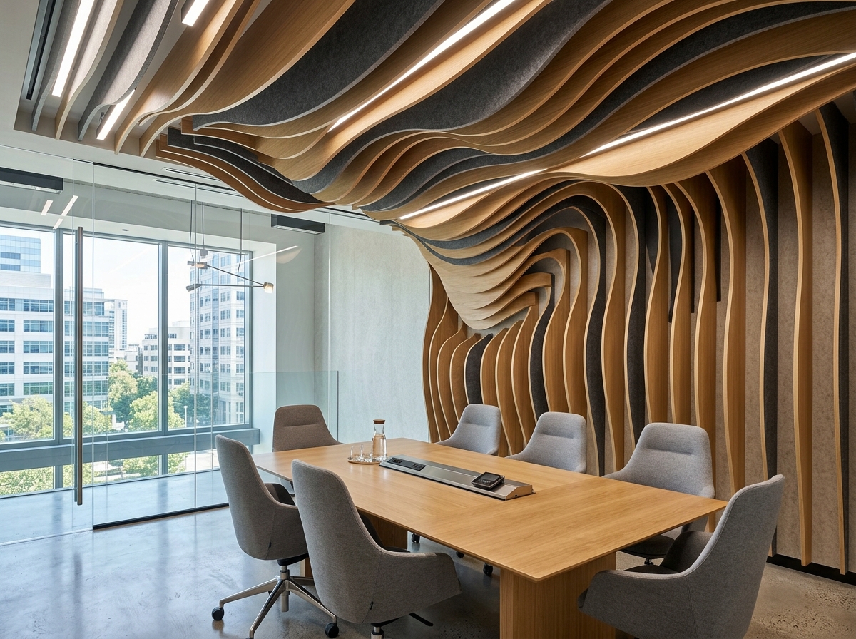 felt architectural custom baffles